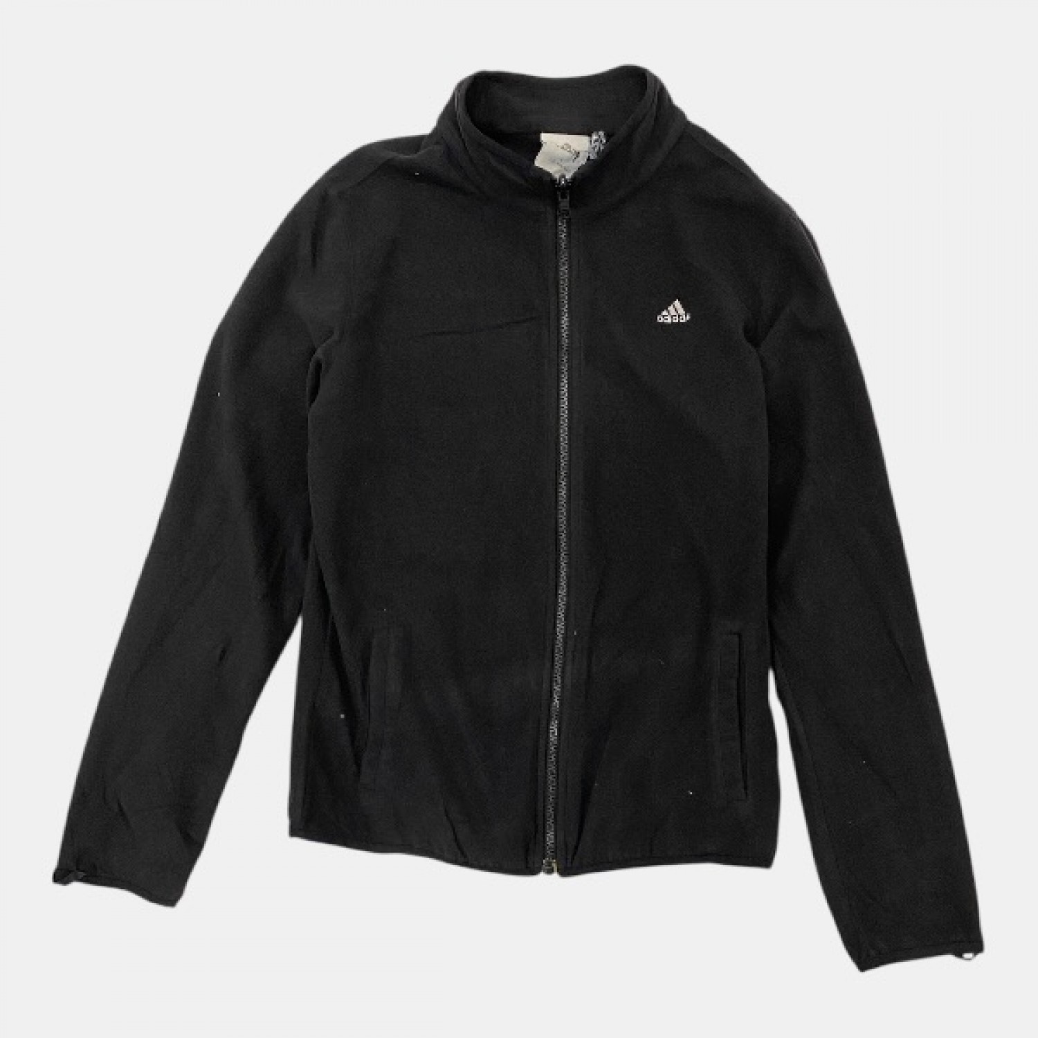 Adidas Μαύρη Fleece Ζακέτα / Pre Owned